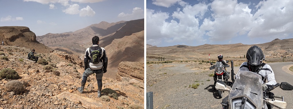 Voyage moto au Maroc - Les aventures de Michel, Ixtem Moto